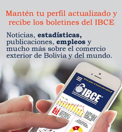 Mantén tu perfil actualizado y recibe los boletines del IBCE