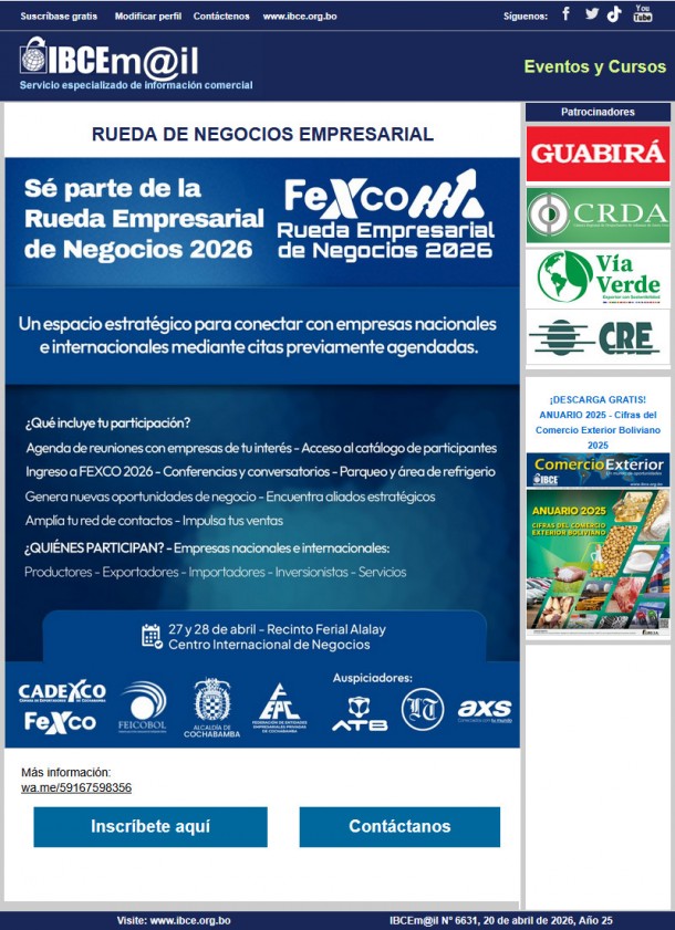 RUEDA DE NEGOCIOS EMPRESARIAL 